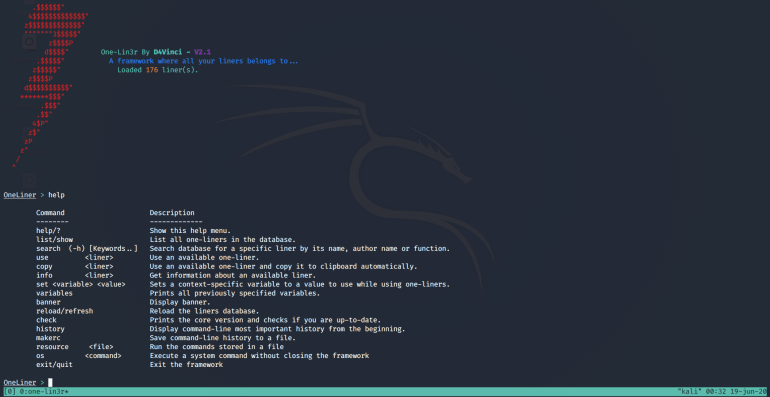 Ejecución de la herramienta