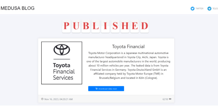 toyota financial services