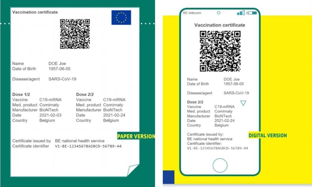 Certificado COVID Digital