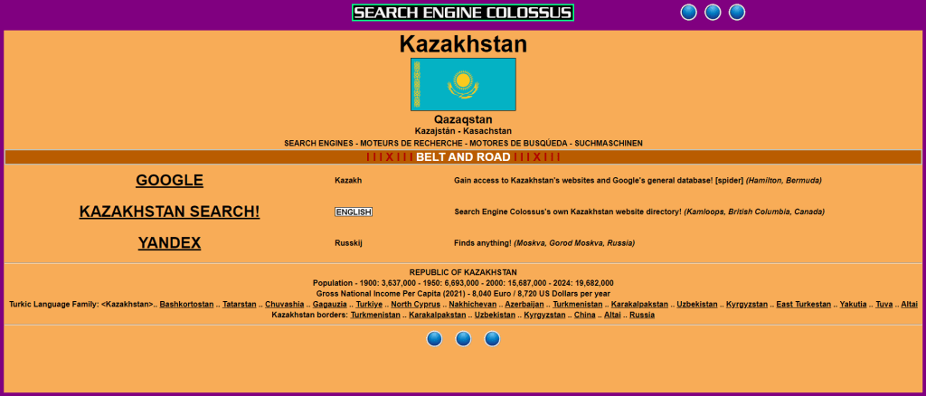 Search Engine Colossus