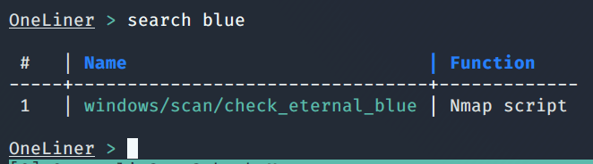 Ejemplo de búsqueda