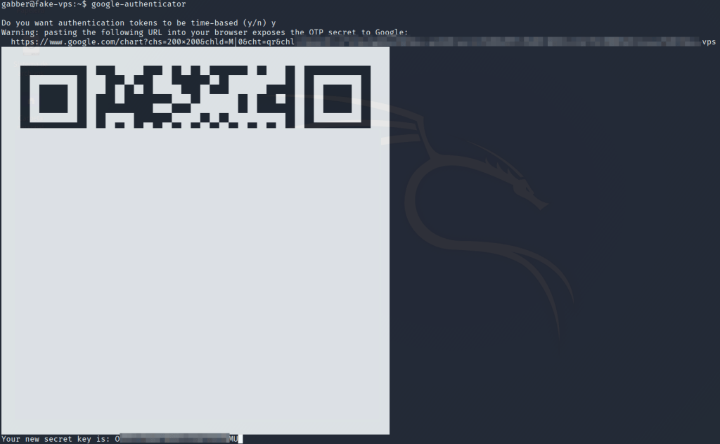 Segundo factor de autenticación- ssh