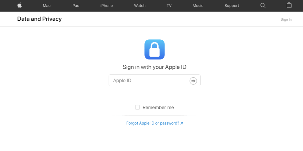 los datos que Apple tiene