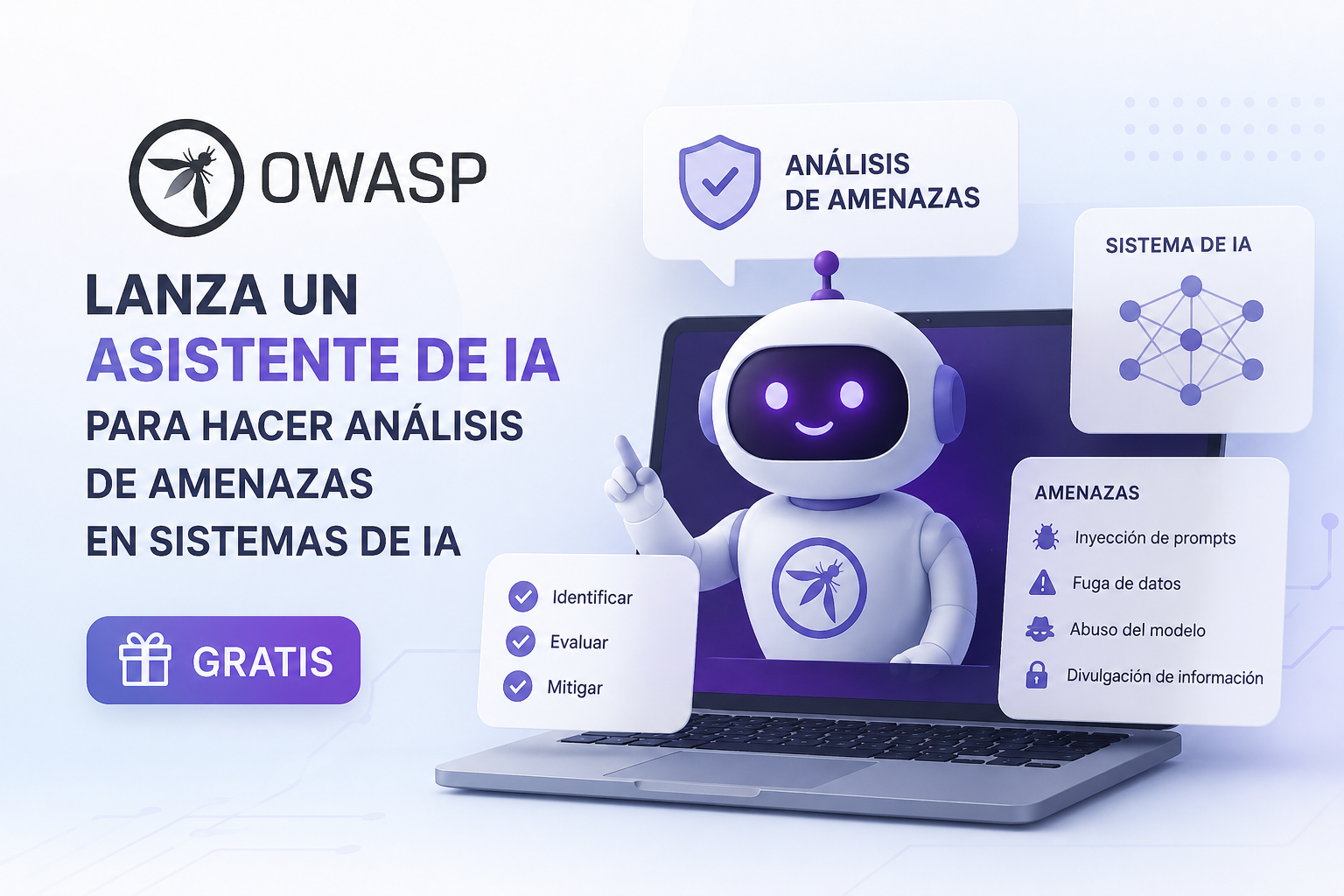 OWASP lanza un asistente de IA para hacer análisis de amenazas en sistemas de IA gratis - Derecho de la Red