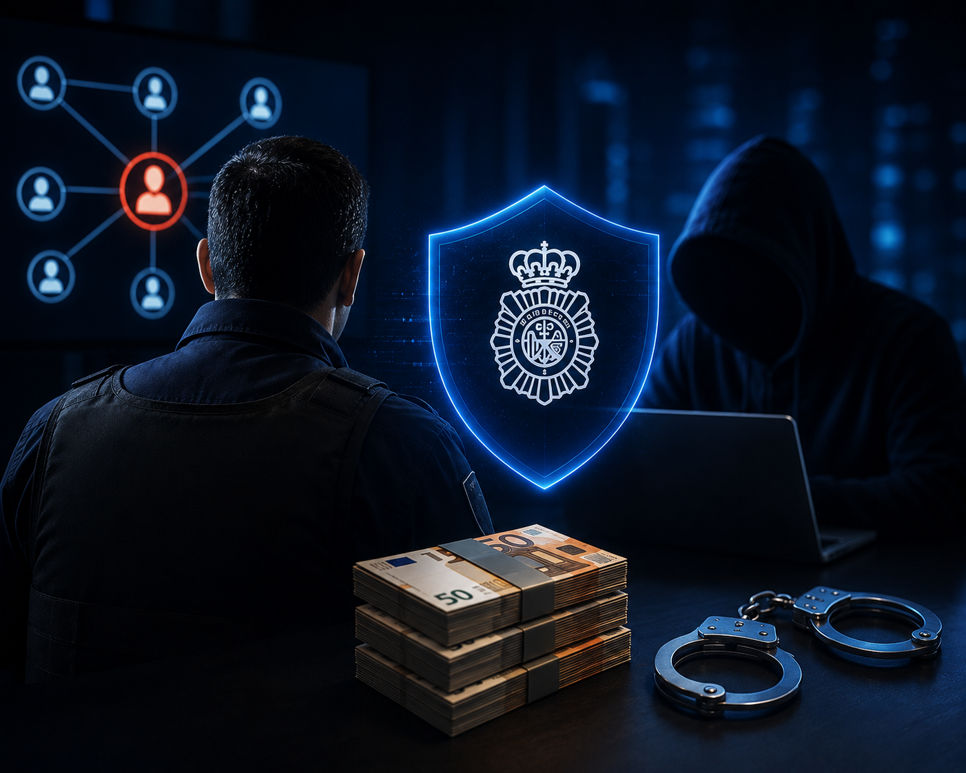 La Policía Nacional desmantela una red que blanqueó 140 millones con fraude del CEO